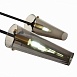 Светильник потолочный ST-Luce Бронза,Черный/Дымчатый E14 6*40W SL1209.302.06 - фото