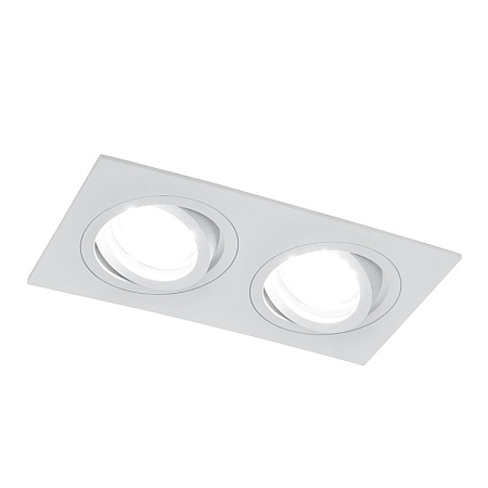 Светильник встраиваемый Feron DL2811 потолочный MR16 G5.3 белый - фото