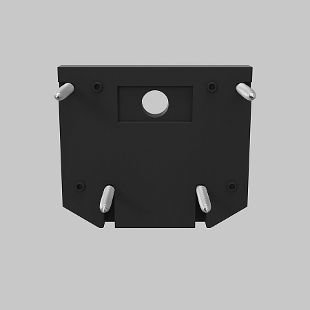 Трековая система Technical подвесная магнитная чёрная 200x200 TS-X-200-TR101-2-100W3K-B