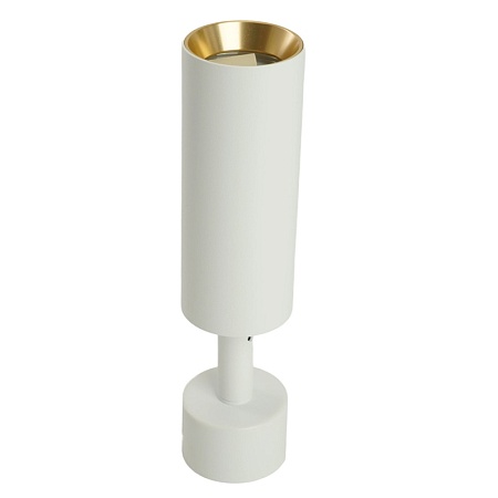 Светильник Feron ML1011 настенно-потолочный под лампу GU10, белый + золото - фото