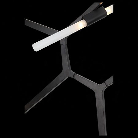 Люстра потолочная ST-Luce Черный/Белый G9 14*5W SL947.402.14 - фото