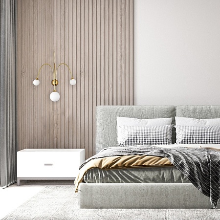 Бра ST-Luce Золотистый/Белый G9 3*5W 4000K SL1187.201.03 - фото