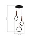 Светильник подвесной ST-Luce Черный/Черный, Терракотовый LED 1*36W 4000K SL6131.403.36 - фото