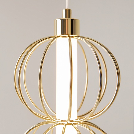 Подвесной светильник Maytoni Golden Cage MOD216PL-L10G3K - фото