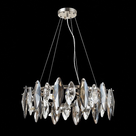 Люстра подвесная ST-Luce Никель/Прозрачный E14 8*40W SL1227.103.08 - фото