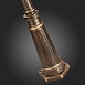 Светильник уличный наземный ST-Luce Бронза/Бронза, Прозрачный E27 3*60W SL082.205.03 - фото