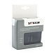 Выключатель 2-клавишный c индикатором STEKKER GLS10-7002-05, 250В, 10А, серия Катрин, черный - фото