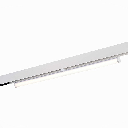 Магнитный трековый светильник Белый LED 1*10W 4000K 1 200Lm Ra>90 120° IP20 L604xW28xH8 ST803.546.10 - фото