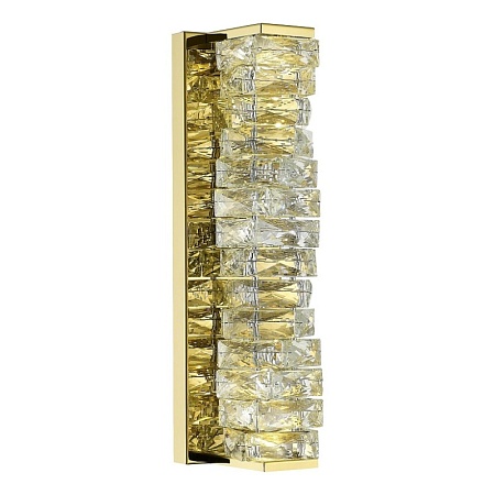 Бра ST-Luce Золотистый/Прозрачный LED 1*15W SL6010.201.15 - фото