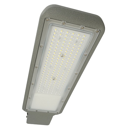 Светодиодный уличный консольный светильник Feron SP3022 100W 5000K 230V, серый - фото