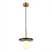 Светильник подвесной ST-Luce Латунь/Латунь, Черный G9 LED 1*5W 4000K SL1191.343.01