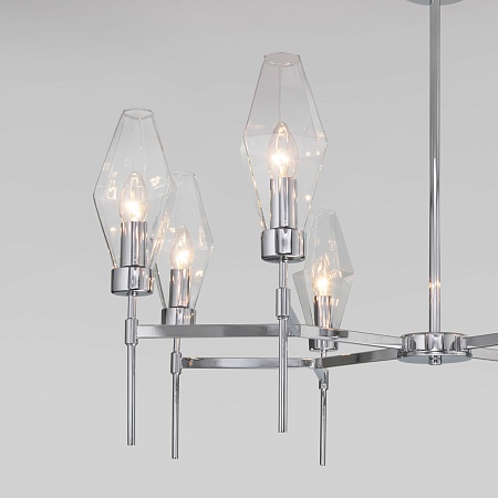 Потолочный светильник Eurosvet 60143/8 хром - фото