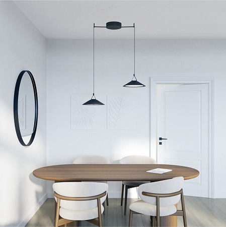 Светильник на шине Denkirs BELTY FLOW DK5565-BK - фото