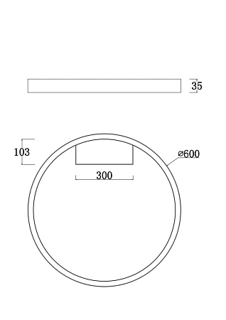 Потолочный светильник Maytoni Rim MOD058CL-L35W4K - фото