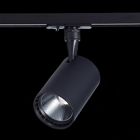 Св-к трек. Черный LED 1*30W 3000K 2 700Lm Ra≥90 36° IP20 L139xW89xH194 100-240V ST351.436.30.36 - фото