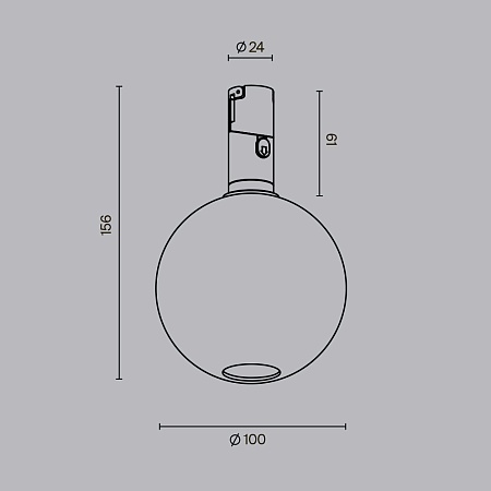 Трековый светильник Technical TR205-1-3W3K-B - фото