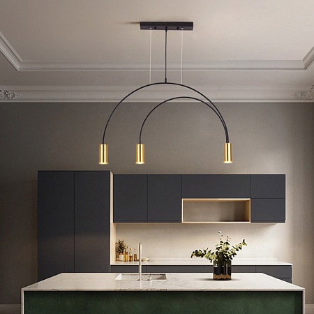 Подвесной Светильник Arc 3 Black Imperiumloft 140522-26 - фото