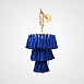 Настенный Светильник Tassel Wall Синий Imperiumloft 268534-26 - фото