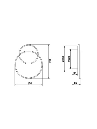 Настенный светильник (бра) Freya Siala 01 FR10025WL-L10W - фото