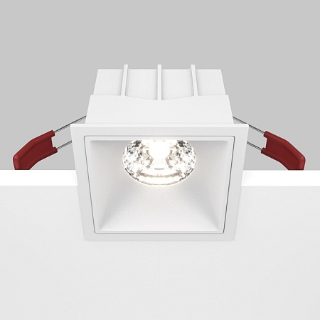 Встраиваемый светильник Technical Alfa LED DL043-01-15W4K-D-SQ-W - фото