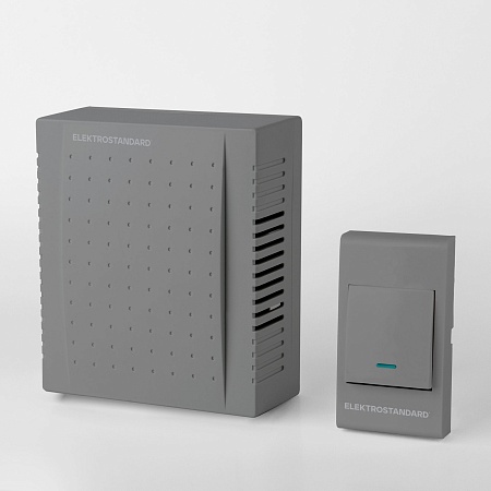 Звонок электромеханический 1M IP44 DBQ26M WM серый Elektrostandard - фото