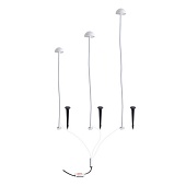 Грунтовый светильник Arte Lamp MOTUS A1081PA-3WH