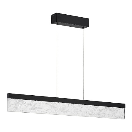 Светильник подвесной ST-Luce Черный/Дымчатый LED 1*36W 4000K SL6234.403.36 - фото