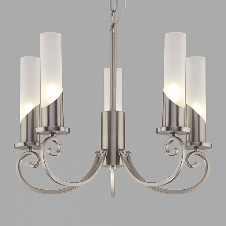 Подвесной светильник Eurosvet 60117/5 никель - фото