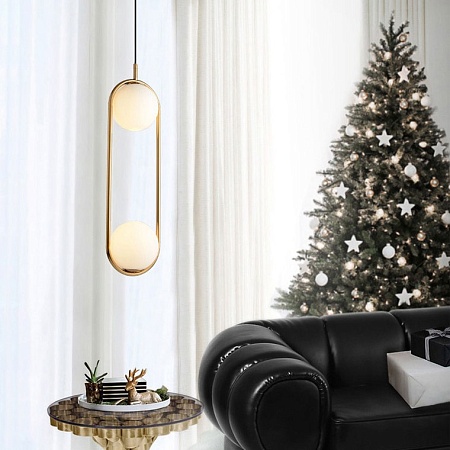 Подвесной Светильник Hoop Duo Хром Imperiumloft 140757-26 - фото