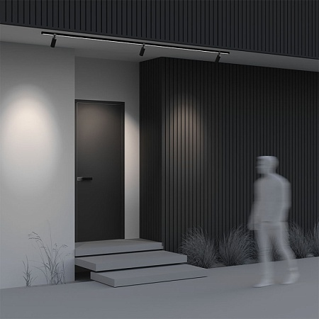 Уличный трековый светильник Outdoor O-TR01-1-S-16WB3K - фото