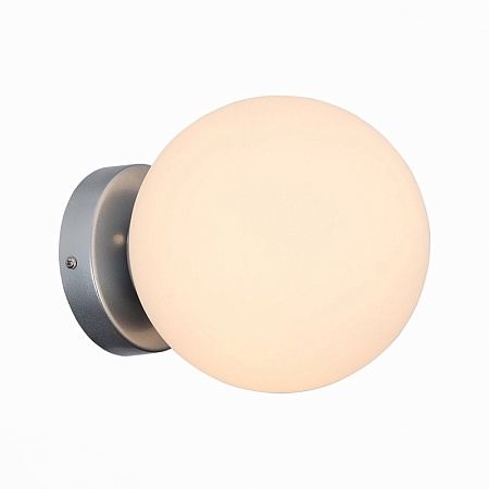 Светильник настенный Серебристый/Белый E27 1*40W SL717.501.01 - фото