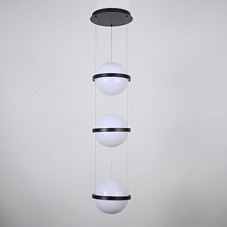 Подвесной Светильник Palma Wall Lamp 3 Шара Imperiumloft 168493-22 - фото