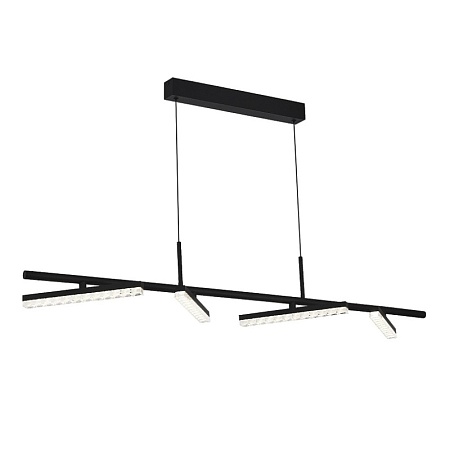 Светильник подвесной ST-Luce черный/прозрачный LED 1*32W 4000K SL1018.403.04 - фото