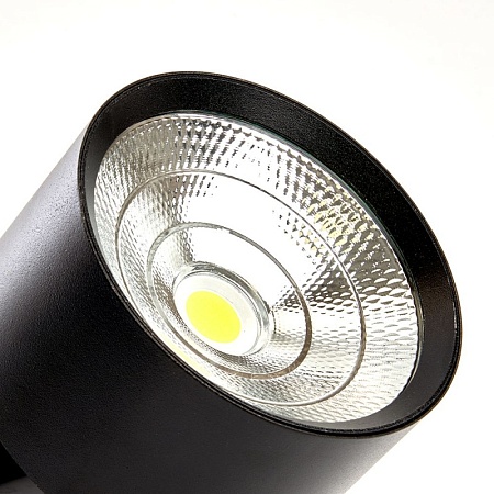 Светодиодный светильник Feron AL520 накладной 25W 4000K черный - фото