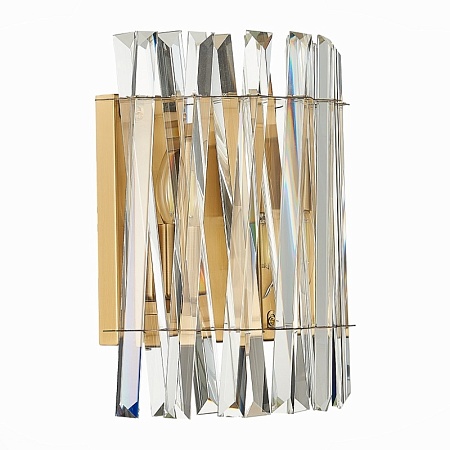 Бра ST-Luce Латунь/Прозрачный E14 2*40W SL1170.301.02 - фото