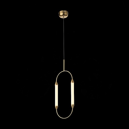 Подвес ST-Luce Латунь/Белый LED 2*4W 3000K SL6004.303.02 - фото