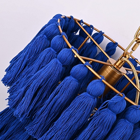 Настенный Светильник Tassel Wall Синий Imperiumloft 268534-26 - фото