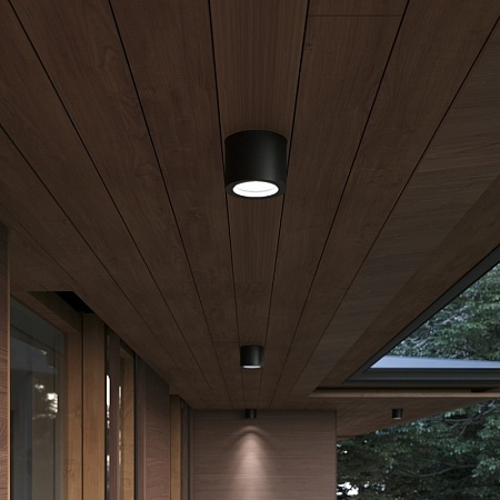 Светильник уличный потолочный ST-Luce серый/белый GX53 1*9W SL9006.702.01 - фото