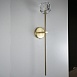 Бра Boule De Cristal Long Sconce Brass Imperiumloft 185376-22 - фото