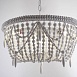 Люстра Rh Anselme White Wood Weathered Chandelier Imperiumloft 84574-22 - фото