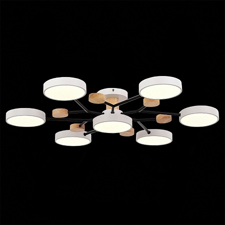 Светильник потолочный Белый/Белый LED 7*12W 3000K/4500K/6000K SLE6006-502-07 - фото