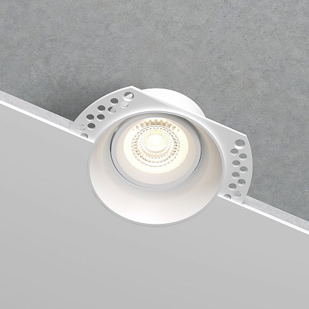 Светильник встраиваемый Renzo белый 25018/01 Elektrostandard - фото