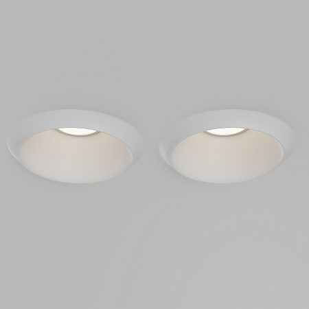 Встраиваемый светильник Technical DL124-GU10-02-TRS-W - фото