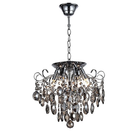 Люстра подвесная ST-Luce Темный хром/Тонированный черный E14 6*40W SL846.102.06 - фото