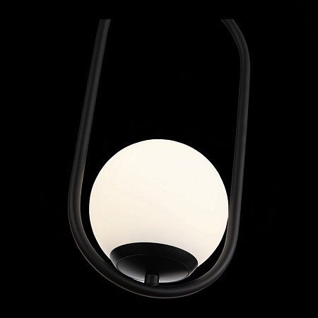 Подвес ST-Luce Черный/Белый LED 1*8W 4000K SL395.403.01 - фото