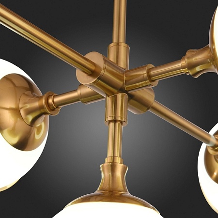 Светильник подвесной ST-Luce Бронза/Белый E14 5*40W SL1157.303.05 - фото