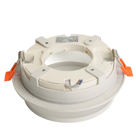 Светильник встраиваемый Feron DL700  потолочный GX70 белый круг - фото