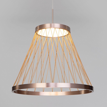 Подвесной светильник Eurosvet 40016/1 LED коричневый - фото