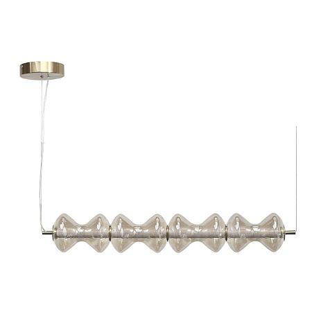 Светильник подвесной ST-Luce золото/коньячный LED 1*22W 3000K SL6136.223.01 - фото