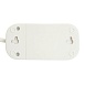 Удлинитель двухместный с/з  STEKKER HM06-21-05 3x1мм2, 5м, серия Home (У10-001), белый - фото